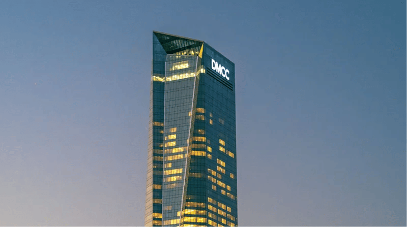 DMCC Uptown at night