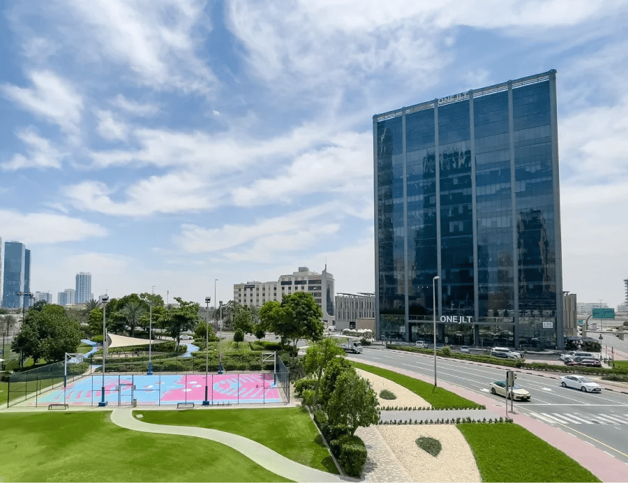 One JLT building outlook